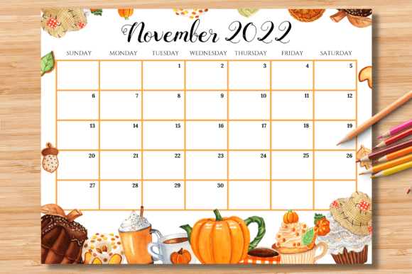 Download Editable/Fillable November 2022 Calendar - 2022 calendar Collection