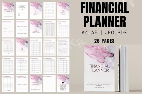 Download Financial Planner Printable, Journal - Financial planner Collection