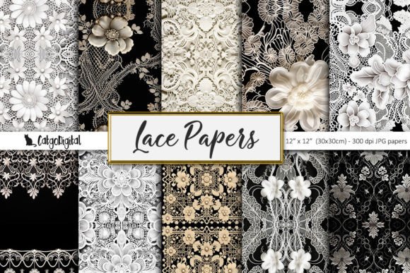 Download Lace Scrapbooking Papers - Scrapbooking papers Collection