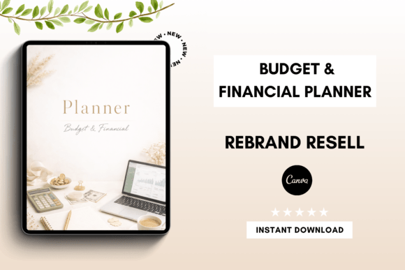 Download Budget &amp; Financial Planner Canva - Financial planner Collection