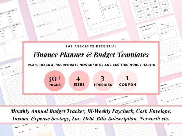 Download The Budget Templates &amp; Financial Planner - Financial planner Collection